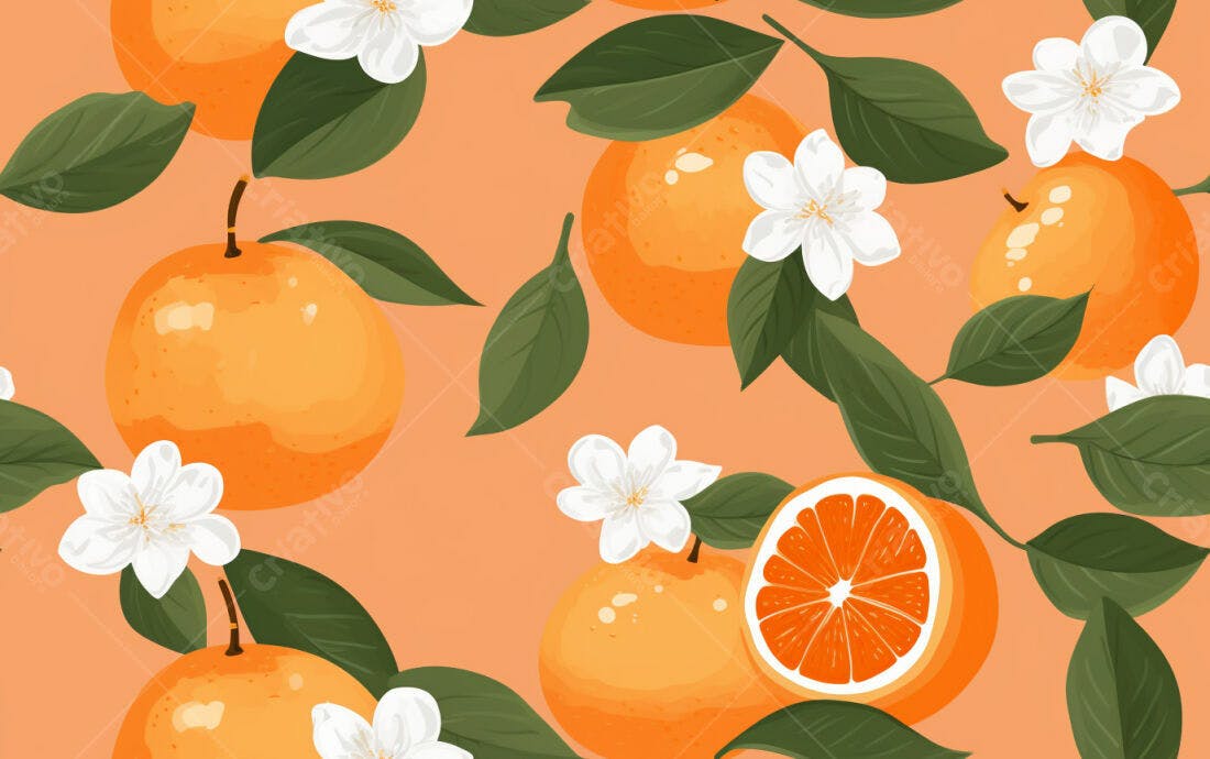 Textura Frutas Cítricas para Fundo