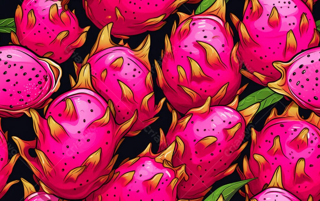 Textura fruta Pitaya Rosa para fundo tropical