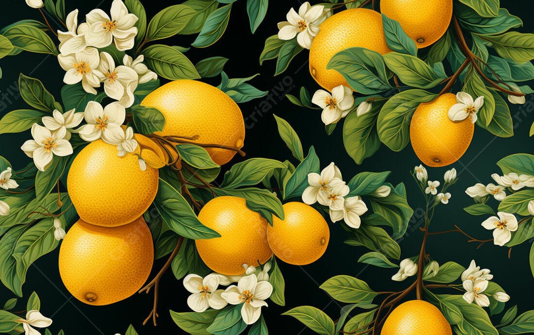 Textura frutas cítricas para papel de parede
