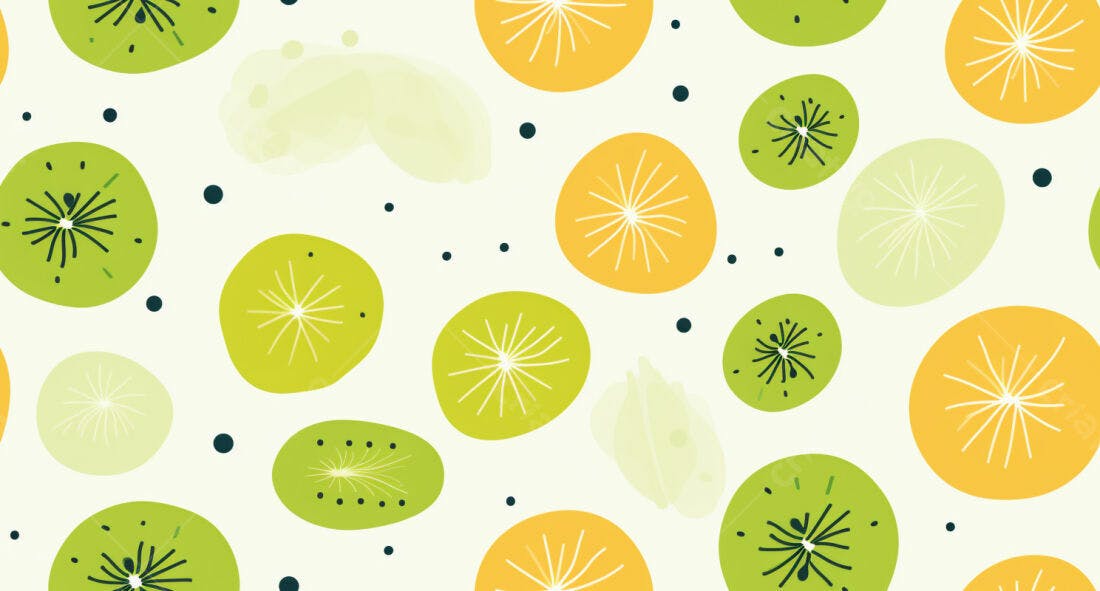Textura Frutas Kiwi e Laranja para Fundo