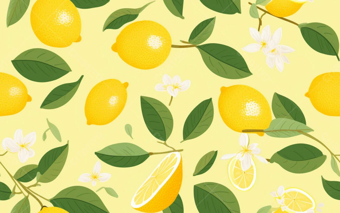 Textura Limão Amarelo para Fundo Padrão
