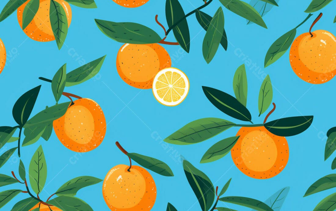 Textura Frutas Cítricas para Fundo