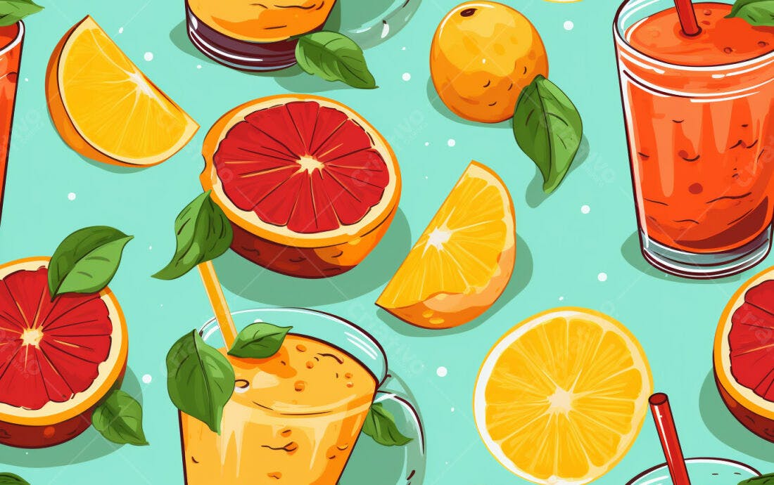 Textura Frutas Cítricas para Fundo
