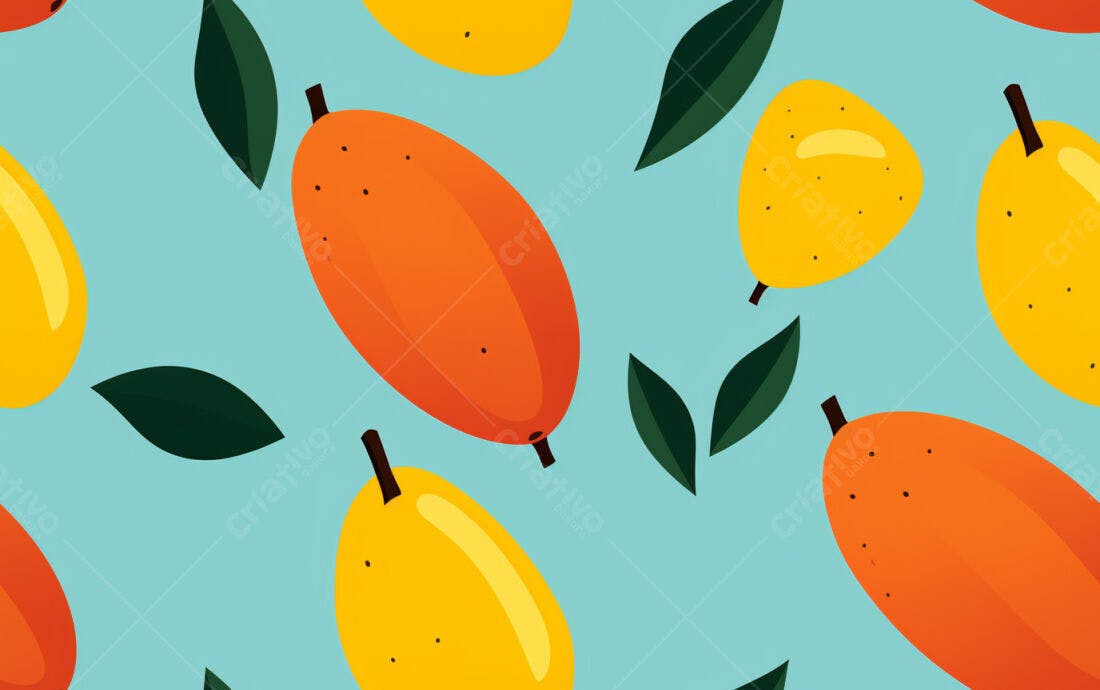 Textura Frutas Tropicais para Fundo