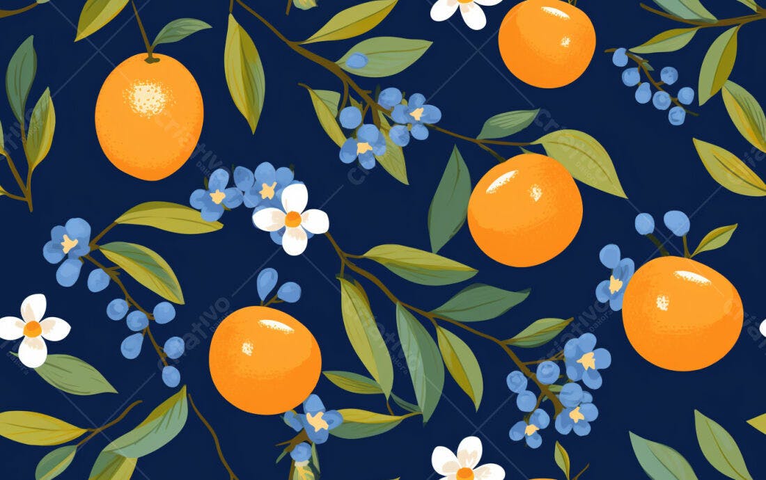 Textura Frutas Cítricas para Fundo