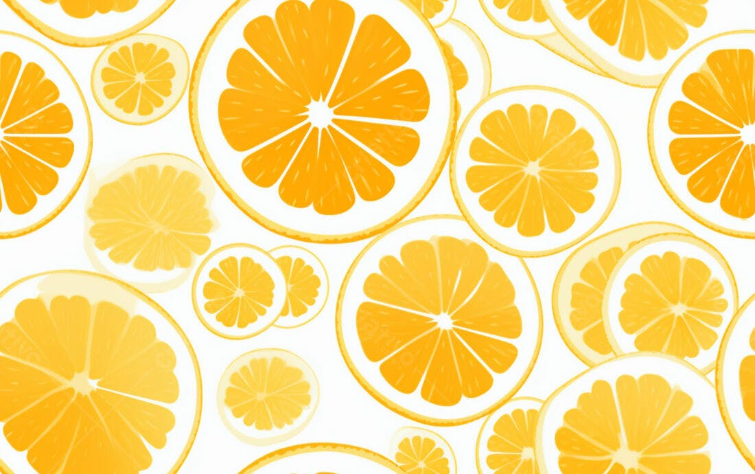 Textura Fatias de Laranja para Fundo Vibrante