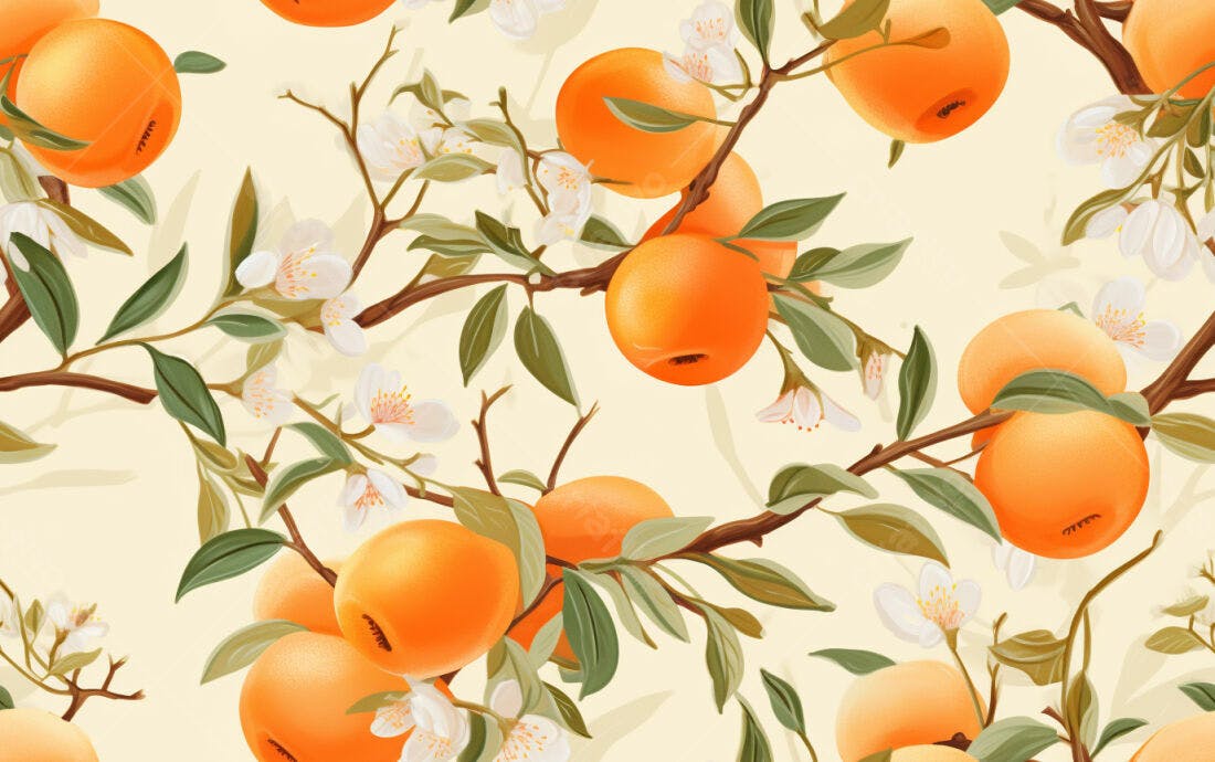 Textura Frutas Cítricas para Fundo