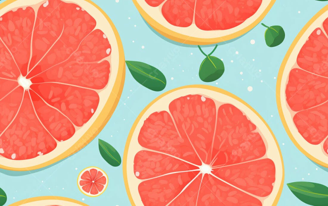 Textura Frutas Cítricas Vermelhas para Fundo