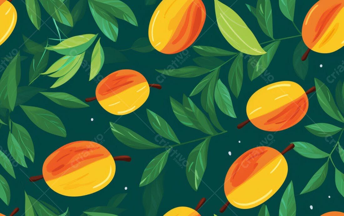 Textura Frutas Tropicais para Fundo