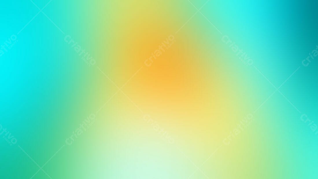 Textura degradê azul turquesa e amarelo para fundo