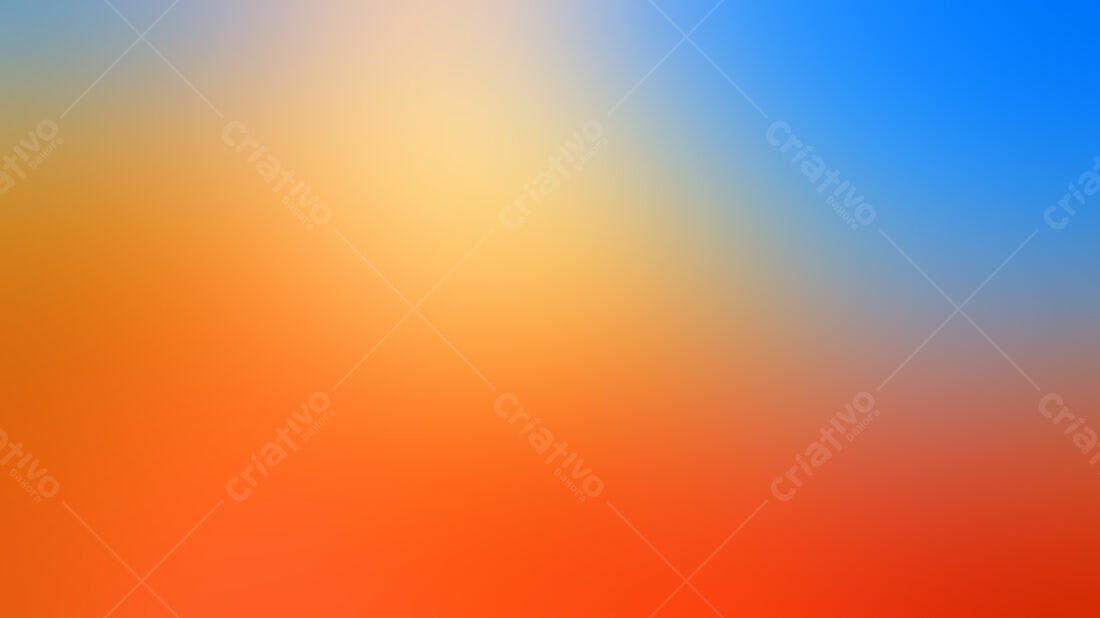 Textura degradê laranja e azul para fundo