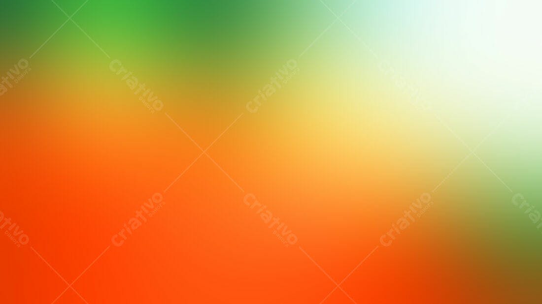 Textura degradê laranja e verde para fundo