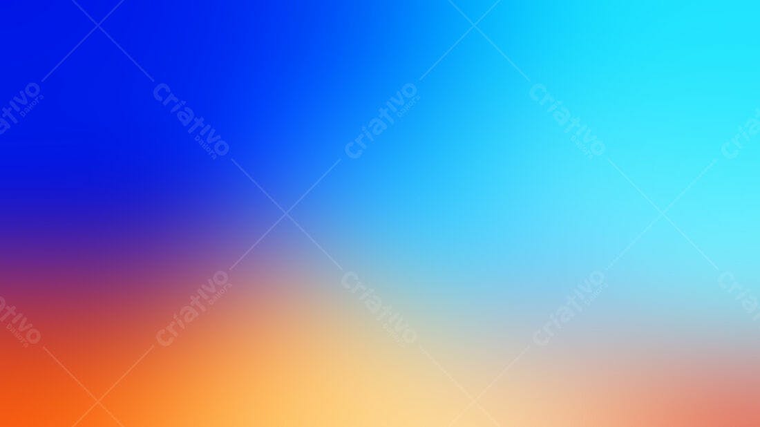 Textura degradê azul laranja para fundo