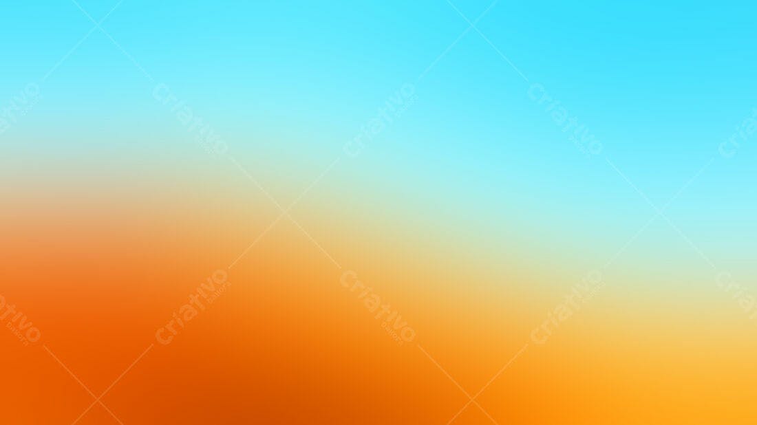 Textura degradê azul laranja para fundo