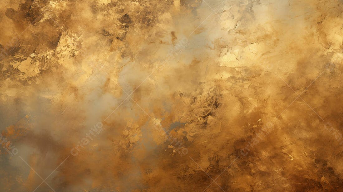 Textura Dourada Abstrata para Fundo