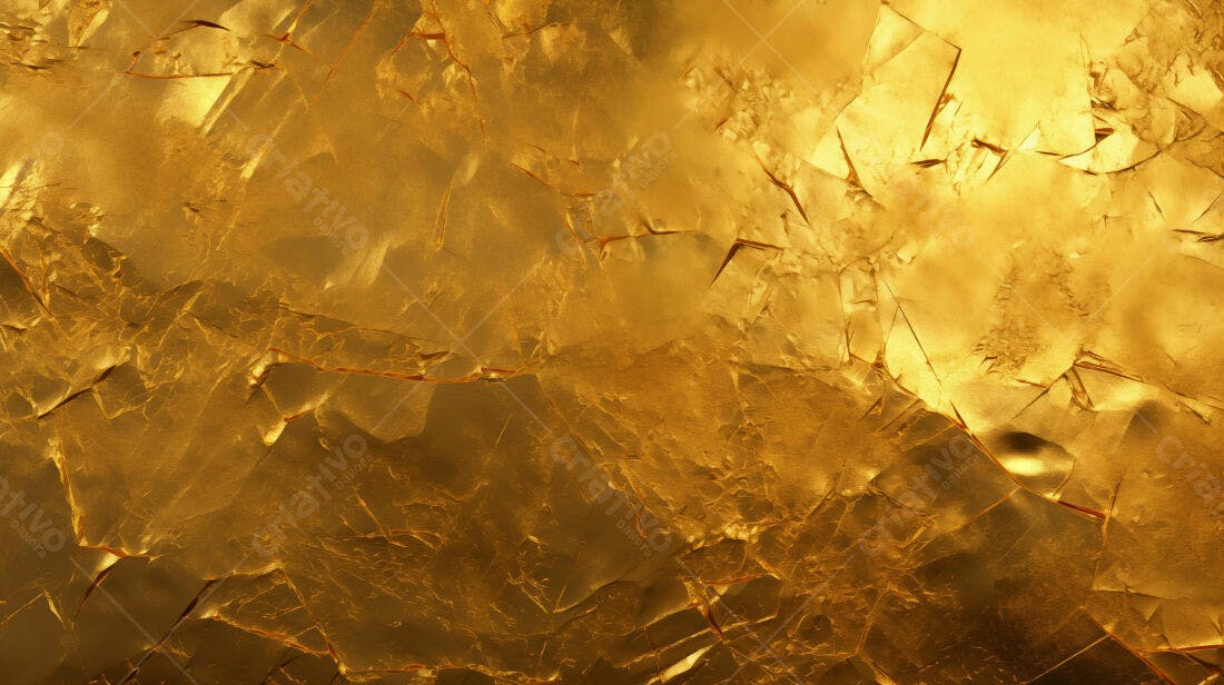 Textura ouro craquelado para fundo