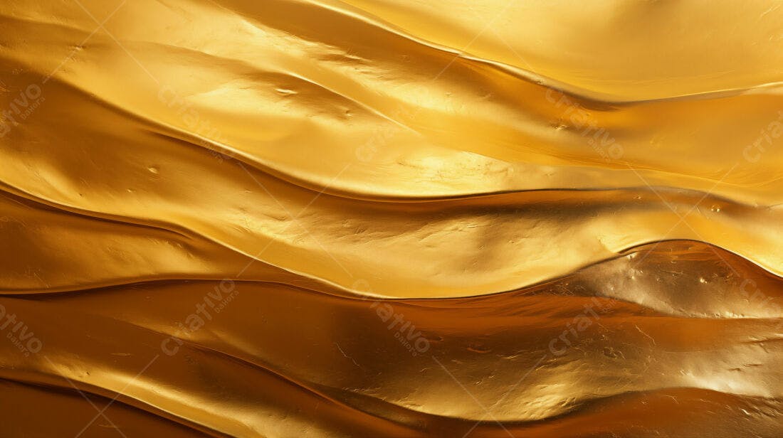 Textura ouro metálico fluido para fundo