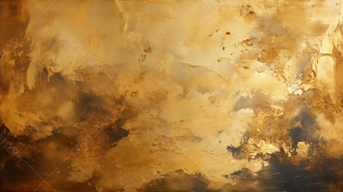 Textura Abstrata Dourada para Fundo