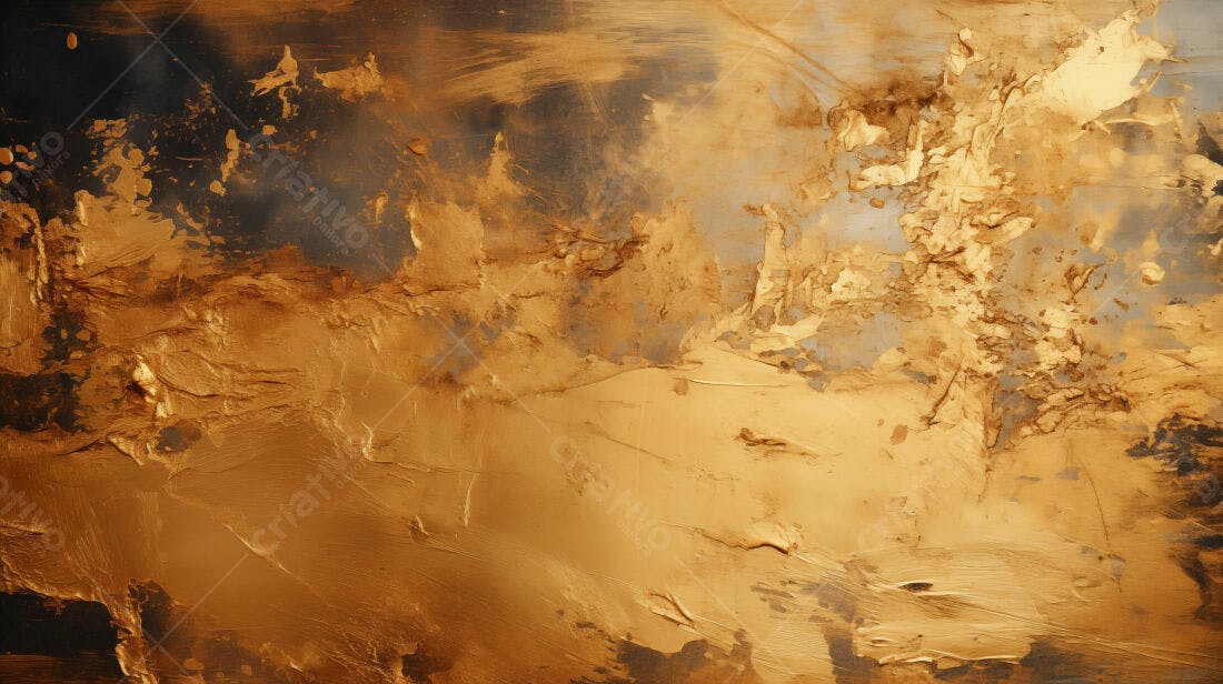 Textura metálica dourada para fundo abstrato