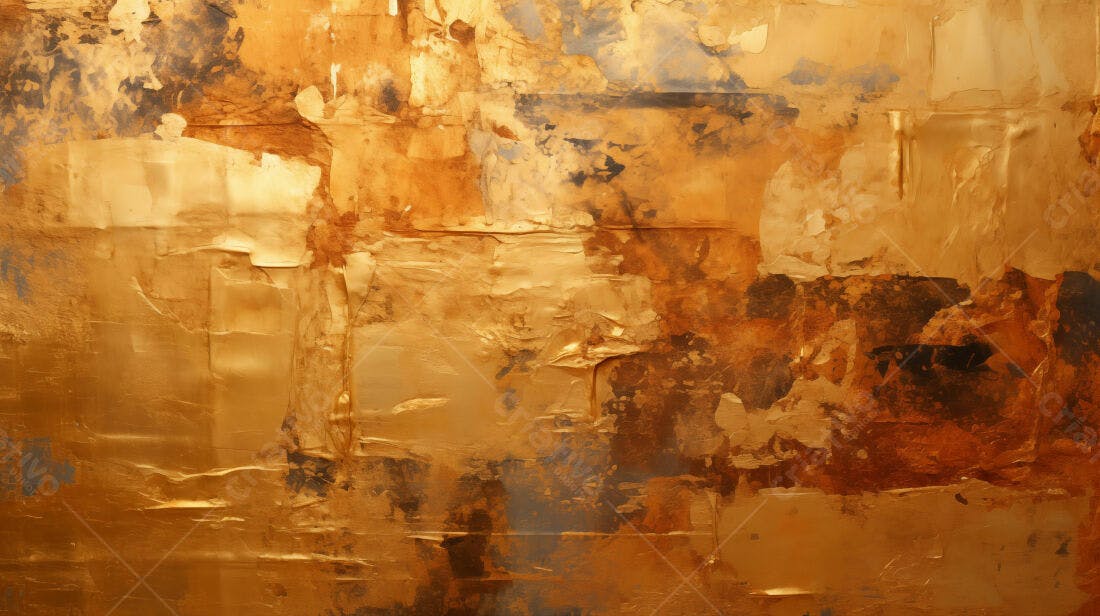 Textura dourada abstrata para fundo