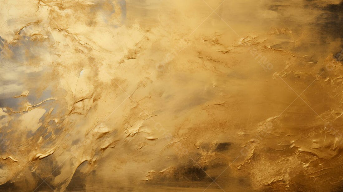 Textura Abstrata Dourada e Cinza para Fundo