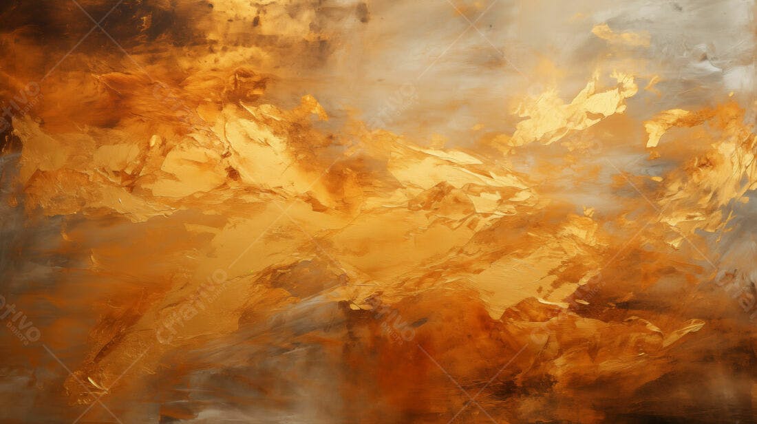 Textura Abstrata Dourada para Fundo