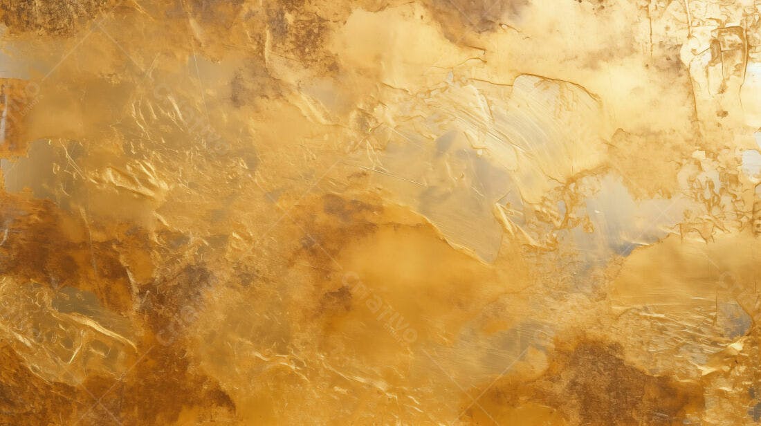 Textura Metal Dourado Envelhecido para Fundo