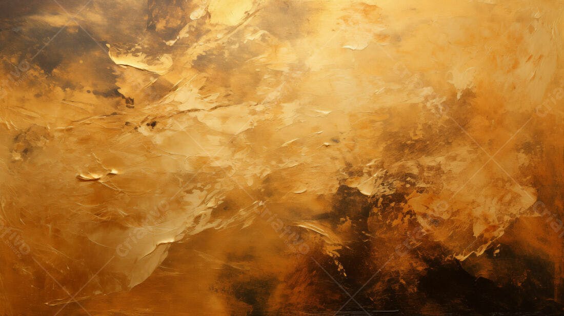 Textura Abstrata Dourada para Fundo