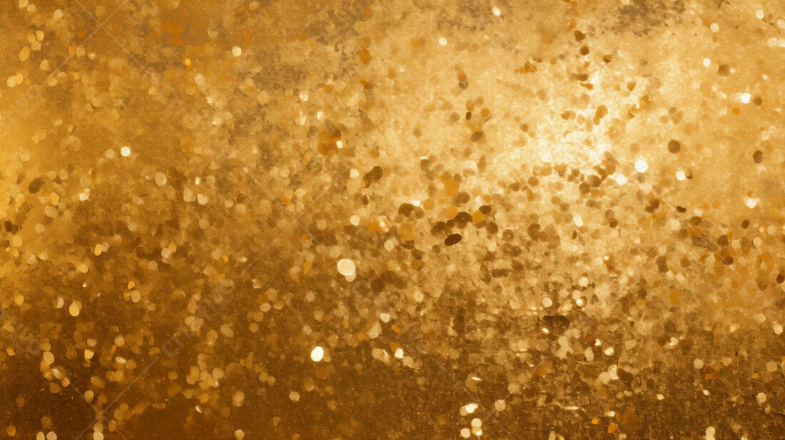 Textura Dourada Brilhante para Fundo