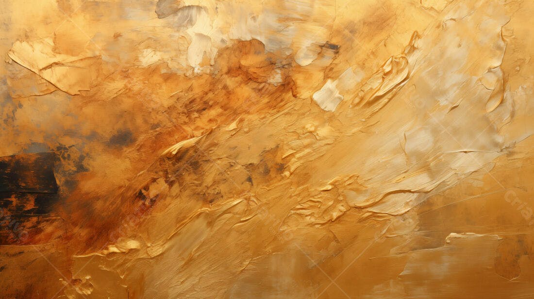 Textura Abstrata Dourada para Fundo
