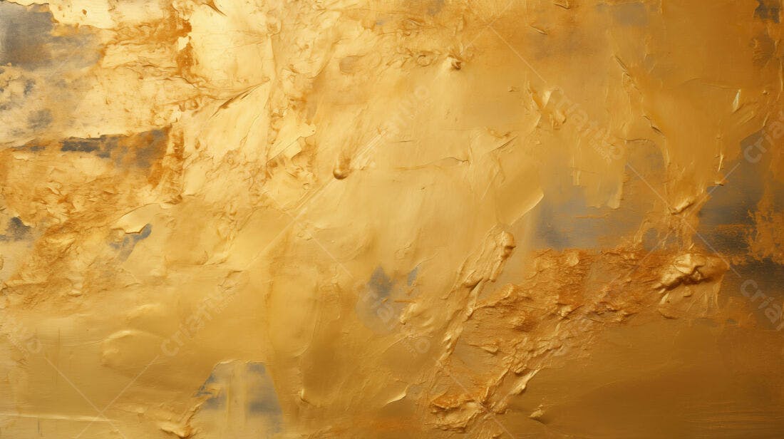Textura Dourada Abstrata para Fundo