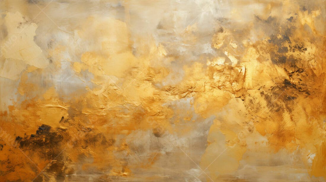 Textura Abstrata Dourada para Fundo