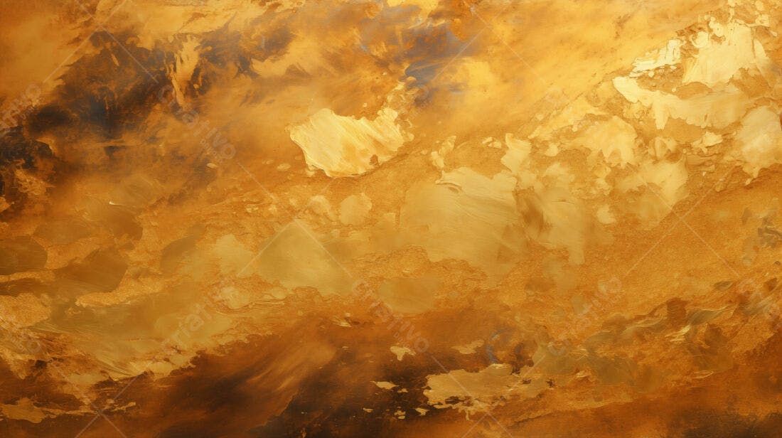 Textura Dourada Abstrata para Fundo