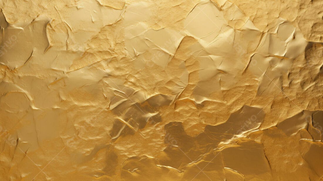 Textura ouro amassado para fundo
