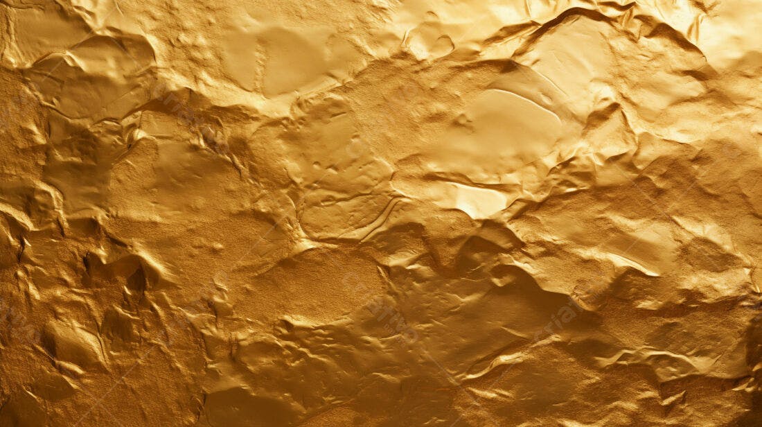 Textura ouro amassado para fundo