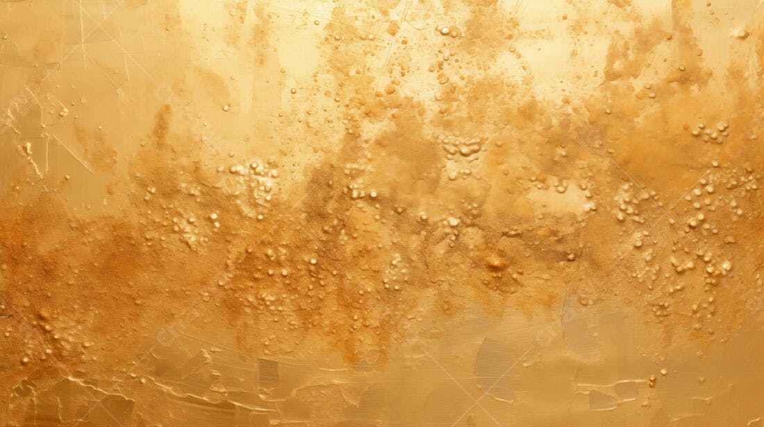 Textura metálica dourada envelhecida para fundo