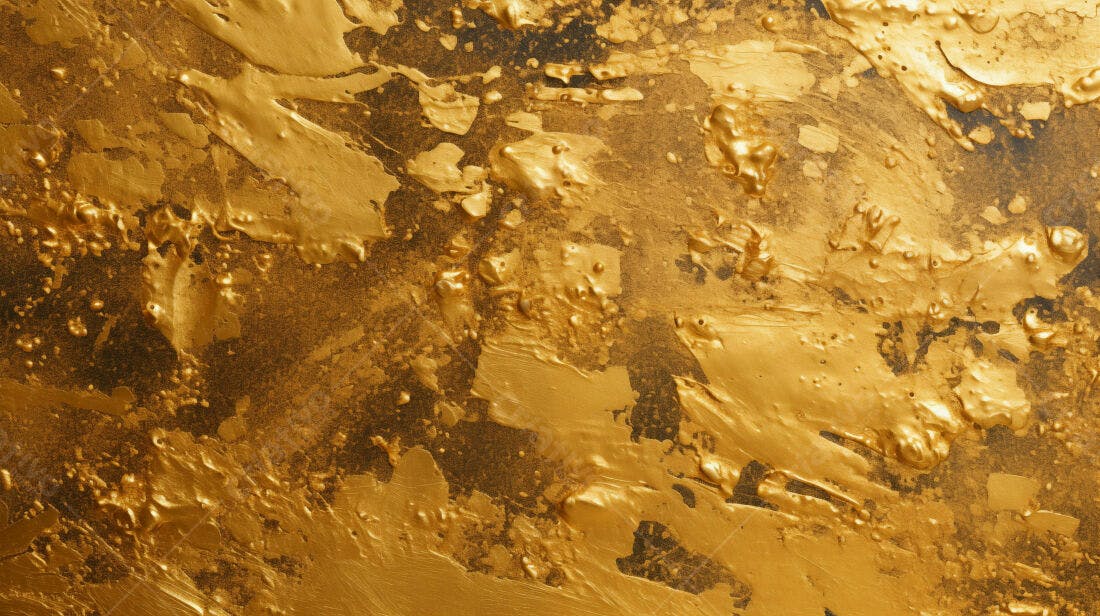 Textura ouro metálico para fundo luxo