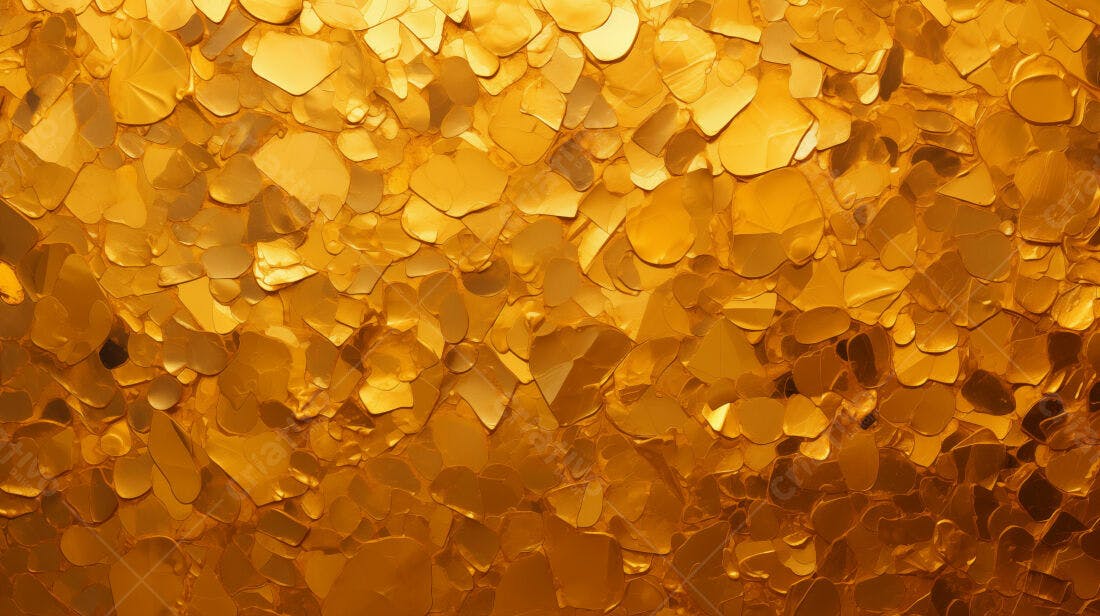 Textura ouro metálico para fundo