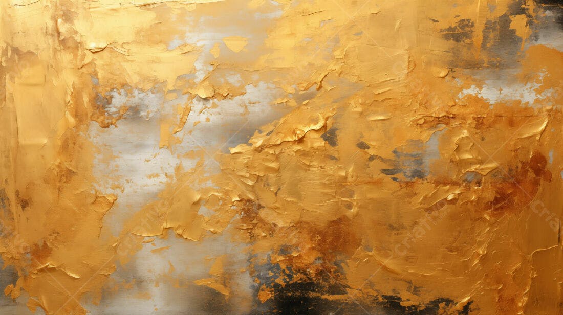 Textura metálica dourada e prata para fundo