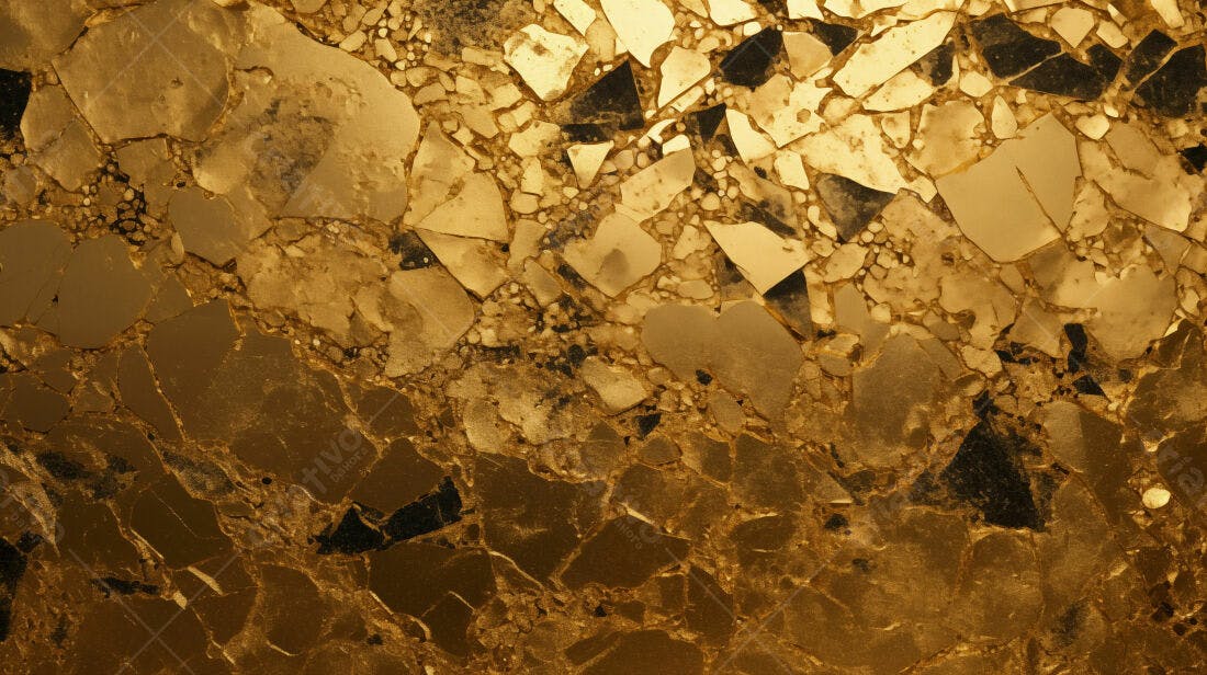 Textura Mármore Dourado para Fundo Luxuoso