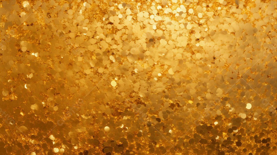 Textura Glitter Dourado para Fundo