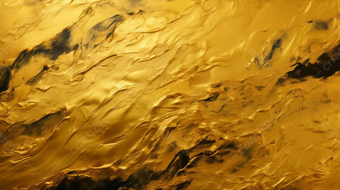 Textura ouro metálico para fundo abstrato