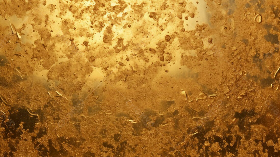 Textura Dourada Metálica para Fundo