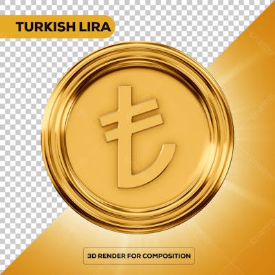 Lira Turca Moeda De Ouro Lira Turca, Símbolo