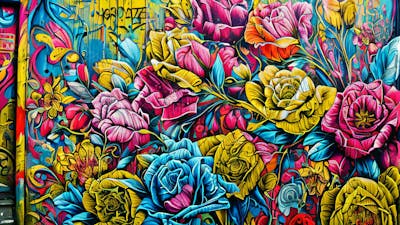 Graffiti Background And Texture