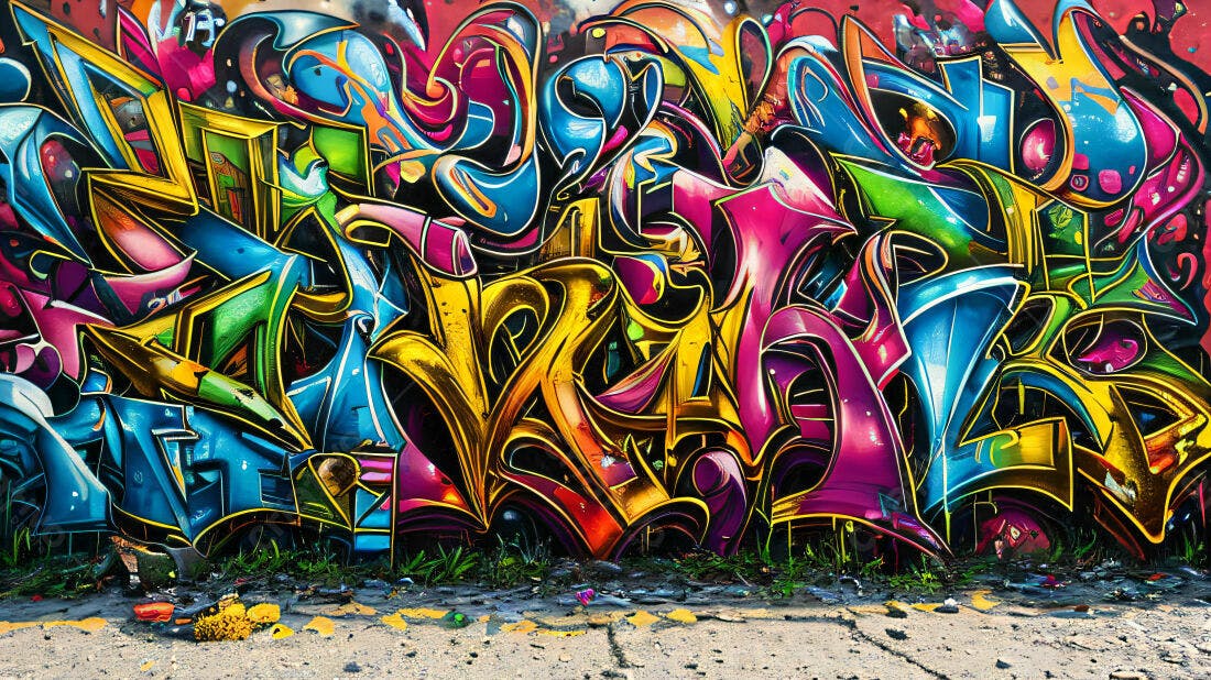 Textura Grafite Colorido para Fundo