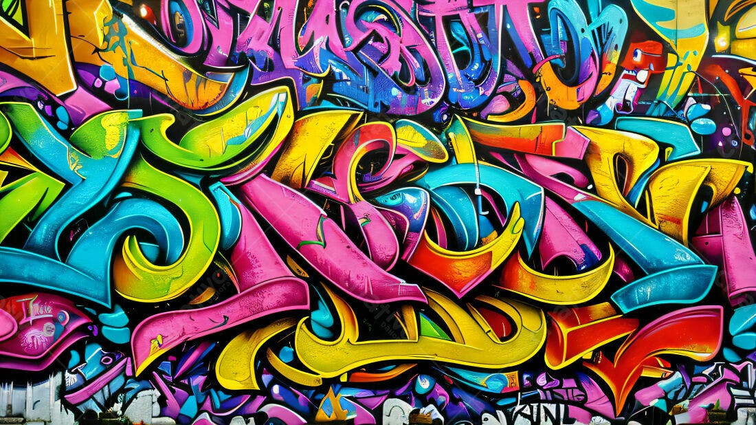 Textura Grafite Colorido para Fundo