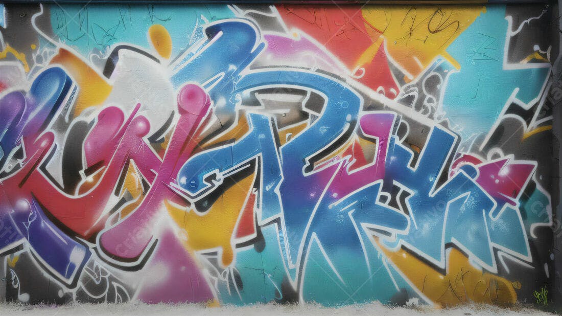 Textura Grafite Colorido para Fundo