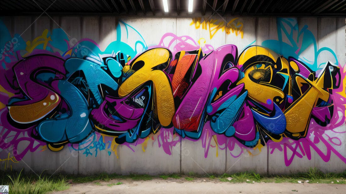 Textura Grafite Colorido para Fundo