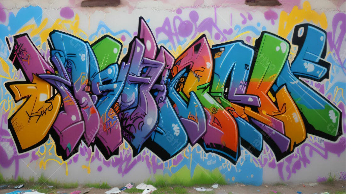 Textura Grafite Colorido para Fundo